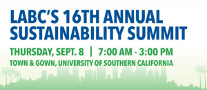 LABC's 16h Annual Sustainability Summit