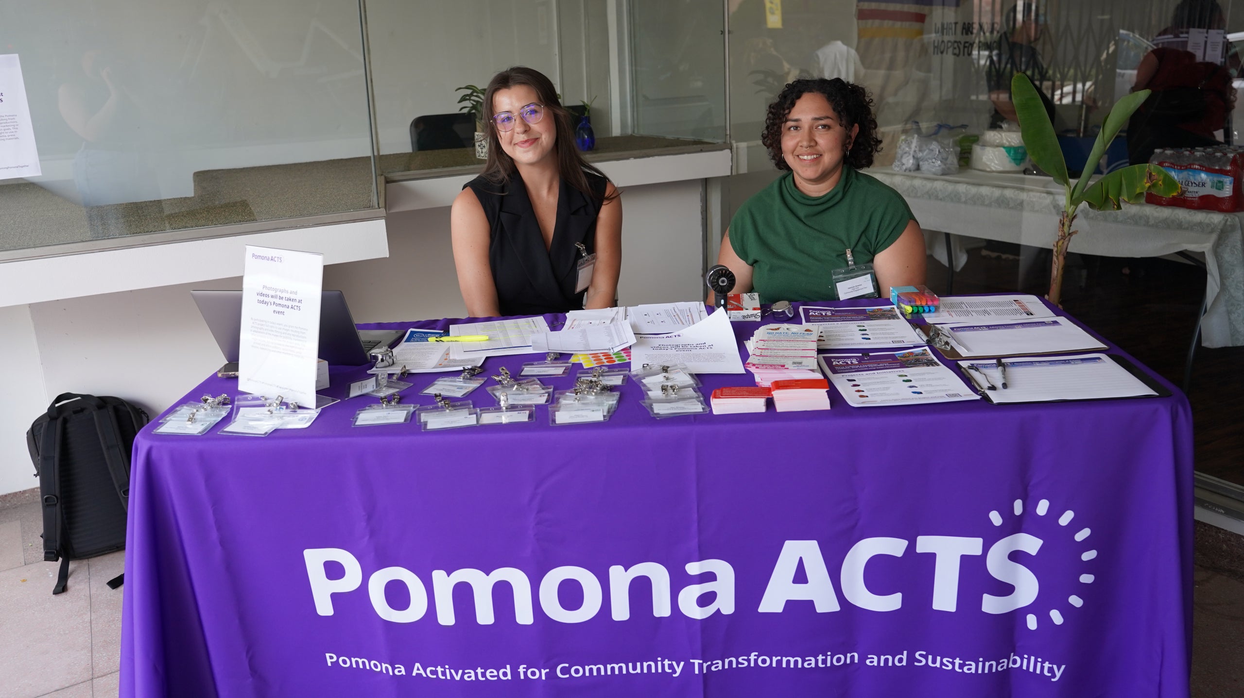 Pomona ACTS Partners Setting Up