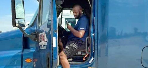 John Roberts in truck