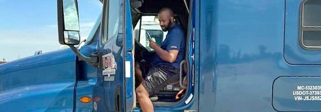 John Roberts in truck