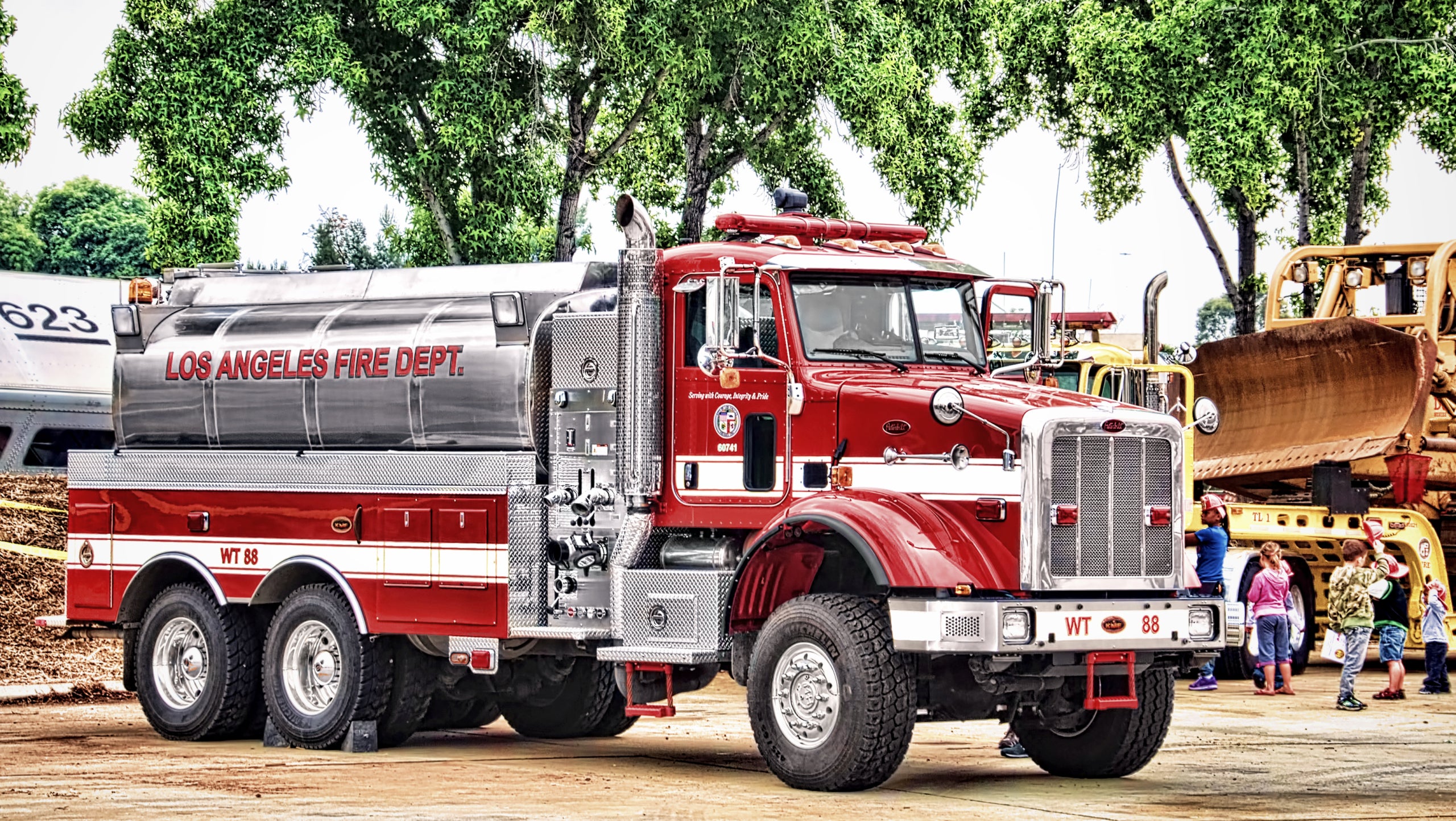 Los Angeles Fire Department Water Tank 88